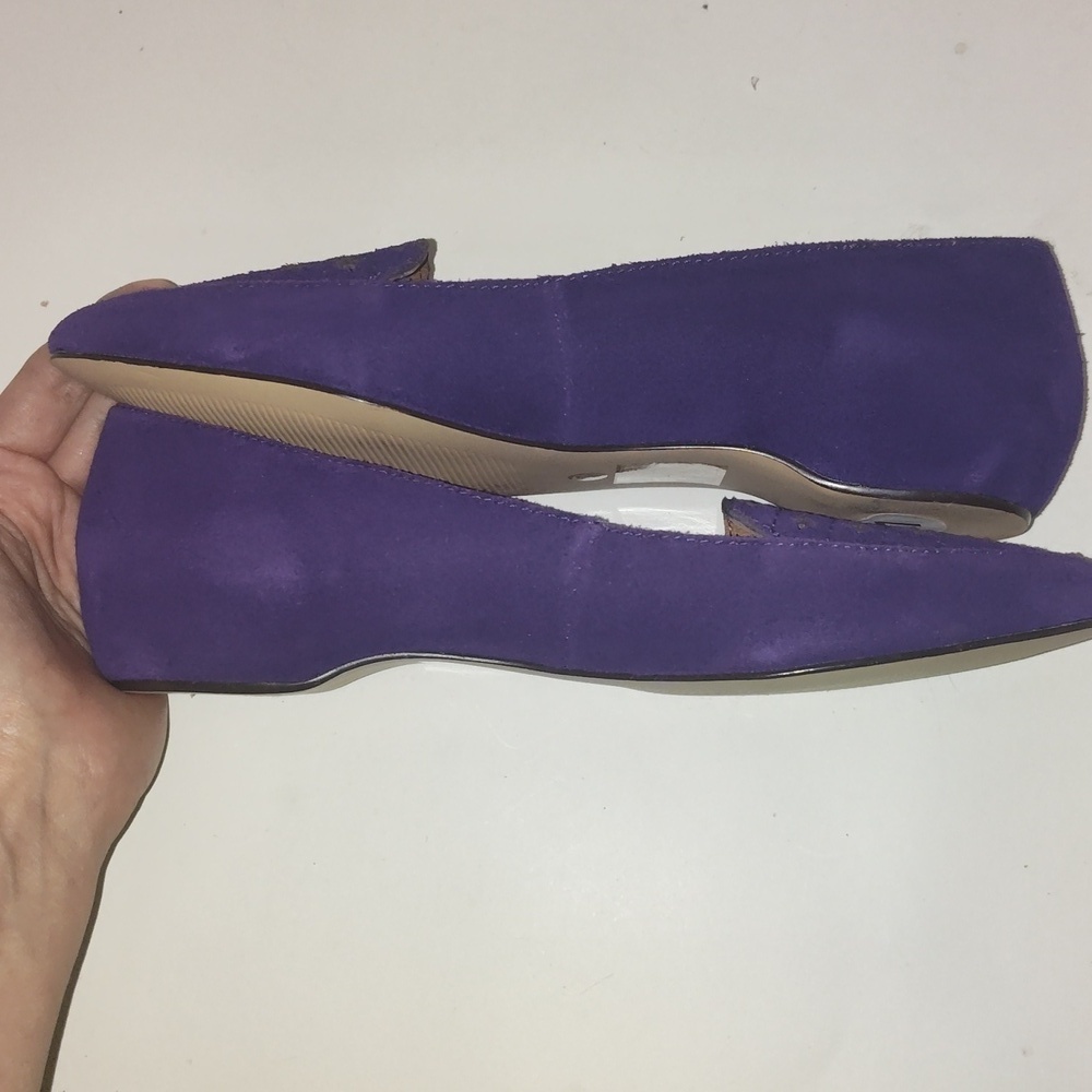 DV by Dolce Vita Purple Suede Lake Flats Size 10 - Picture 7 of 10